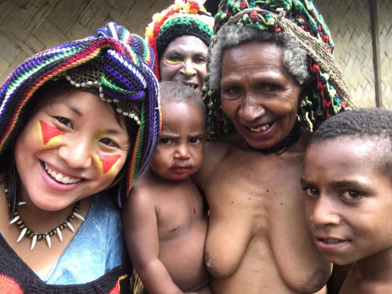 With the Huli people in the Tari Highlands of Papua New Guinea