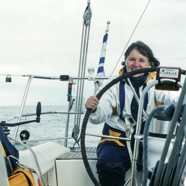 Sailing from Hanko to the Swedish island of Gotland in 2000