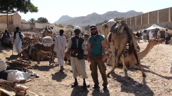 Sudan, camel market