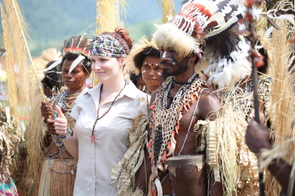 Rocking the party and the National Kenu and Kundu Festival, Alotau, Papua New Guinea