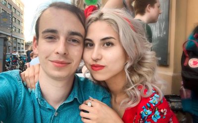 Ella and Yannik, a budget-savvy young travel couple