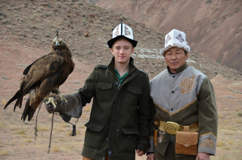 Eagle hunting in Kyrgyzstan