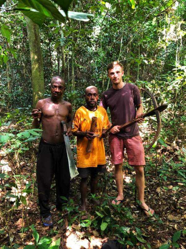 Crossbow hunting with the Bayaka pygmies in the Central African Republic