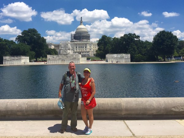 Washington DC with my wife Vanessa