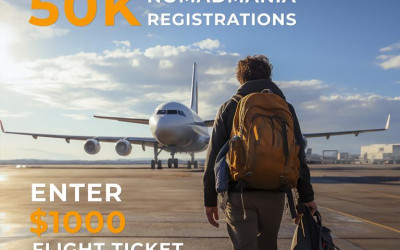 Celebrating 50,000 Registrations & A Round-Trip Flight Giveaway