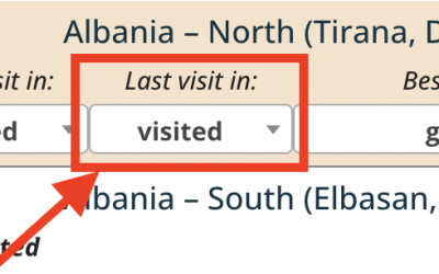 New Feature – “Last Visited In…”