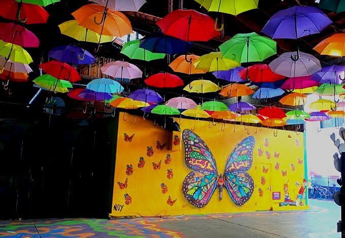 Umbrella Alley is a highly Instagrammable hidden gem in San Francisco