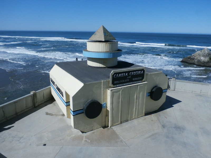 Camera Obscura is one of many hidden gems in San Francisco.