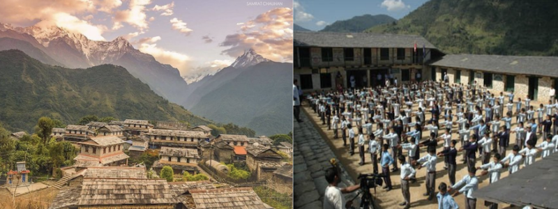 Ghandruk Village – School & Cultural Engagement