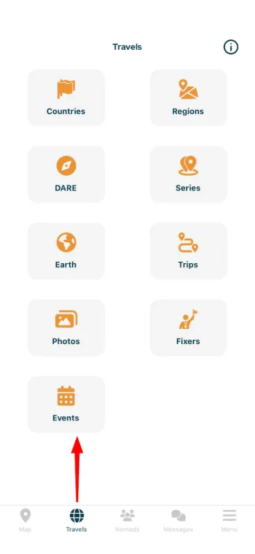 NomadMania App Version 2.0.33