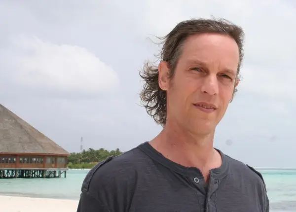 Richard in the Maldives