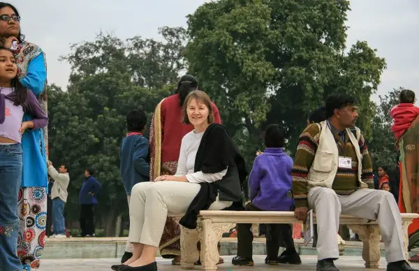 The classic picture of me at Taj Mahal in 2007