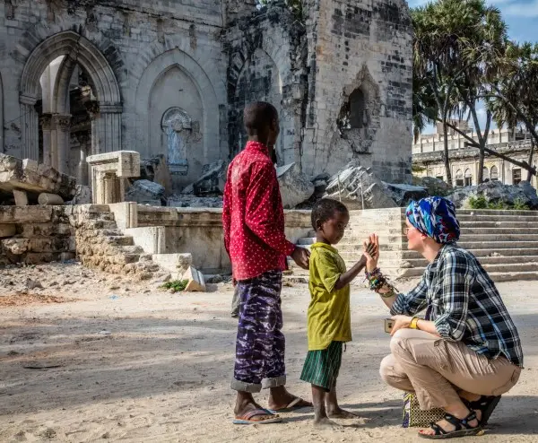 We are all one - at the Mogadishu cathedral, Somalia