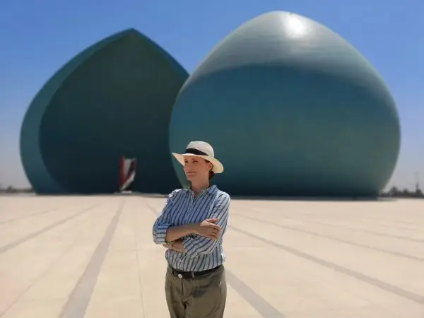 At the Martyr's Monument, Baghdad, Iraq