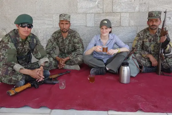 Chilling with the boys in Kabul, Afghanistan