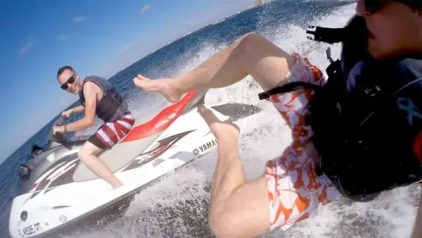 Mike and Zack on a guys’ trip to the Outer Banks, a group of barrier islands off the coast of North Carolina, USA