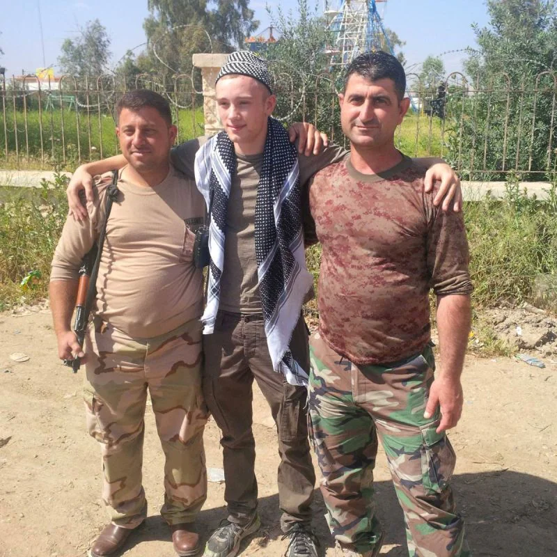 Spending the day without a visa in Bartella, Iraq, a guest of the Assyrian militia