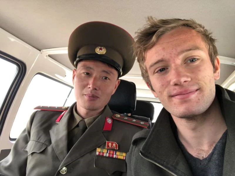 Where else? North Korea