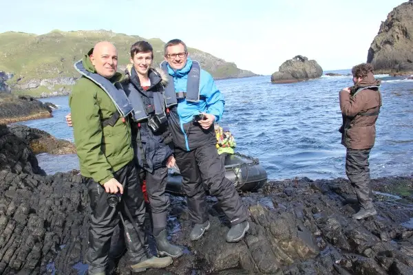 The Second Chapter ends with this photo, taken on Middle island of Tristan da Cunha