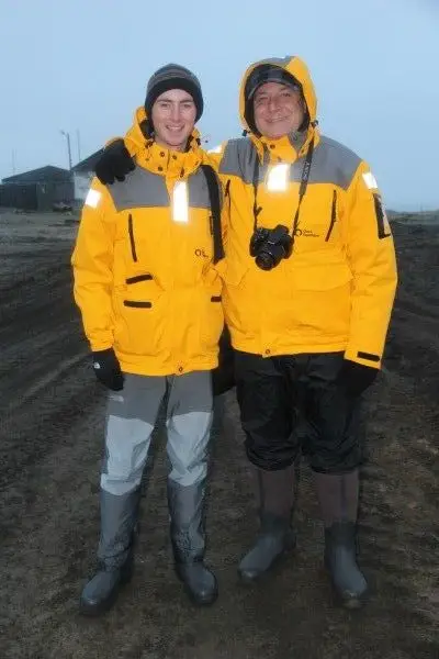 William Baekeland with Harry seen on Ayon, which is featured in Chapter 3