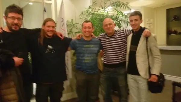 Photos such as this one, taken in Israel, helped in reconstructing images for the narration no matter how blurry...