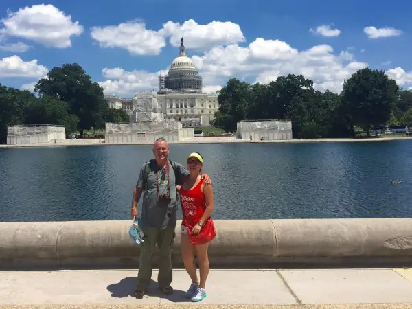 Washington DC with my wife Vanessa