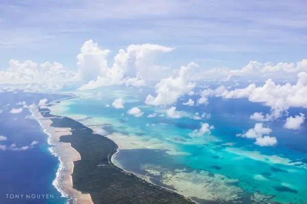 Tabetuea Atoll in the Gilbert Islands