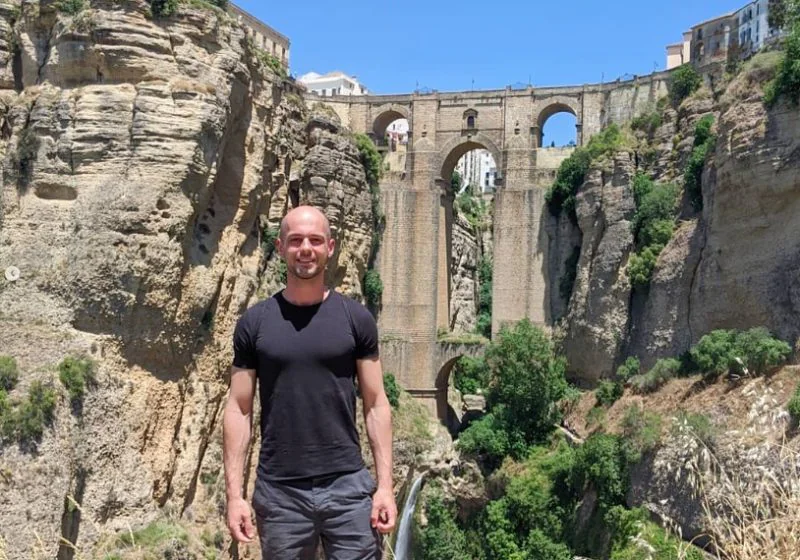 Egyptian Traveller Omar Nok visiting Andalusia, Spain