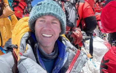 Johnny Ward aka One Step 4 Ward climbing Everest