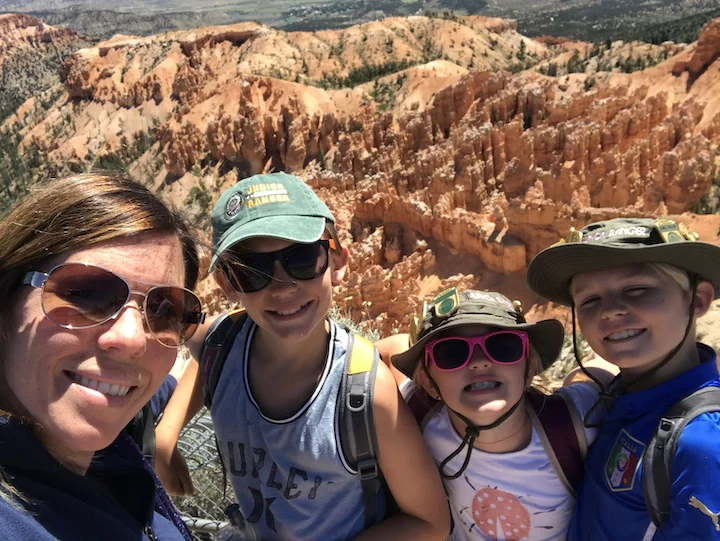 Jennifer Clayburn and her children