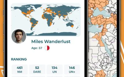 Updated app - "Miles Wanderlust"