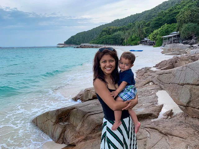 Wani and Kion in Malaysia