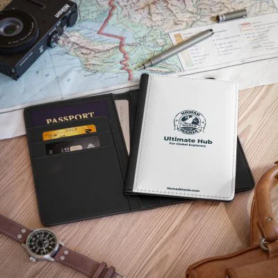 Passport Cover - White