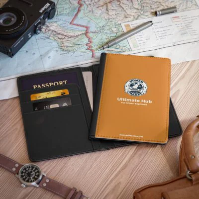 Passport Cover - Orange